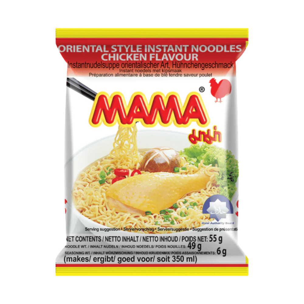 MAMA Instant Nudeln Huhn Pk 55G