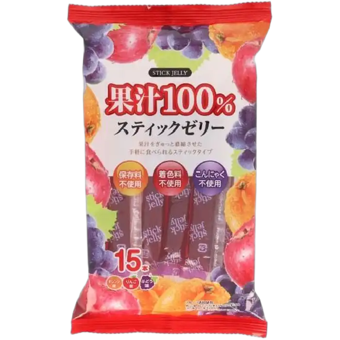 RIBON Stick Jelly Fruit Flavor 225G