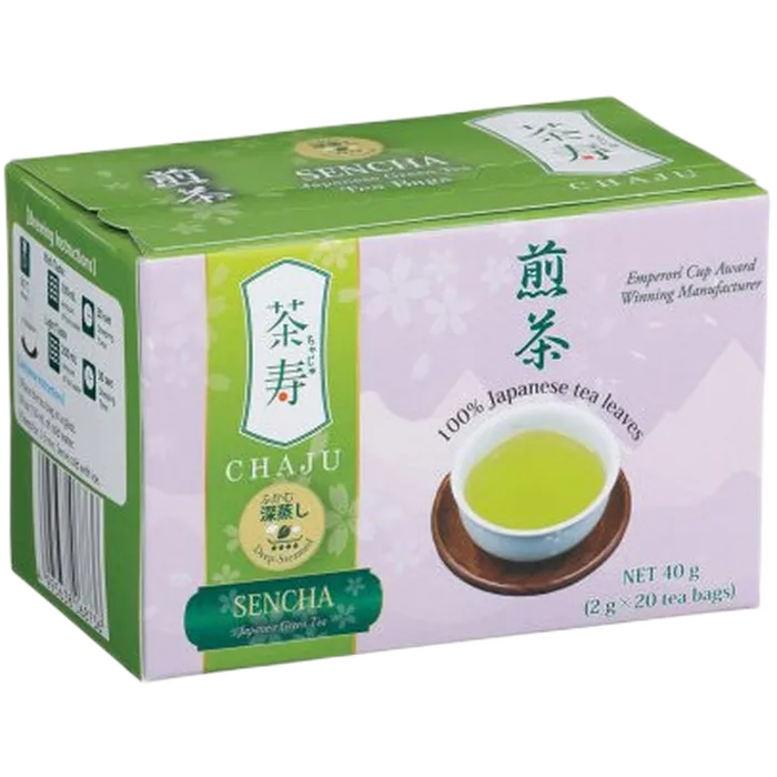CHAJU Japanese Green Tea Bag Sencha 40g