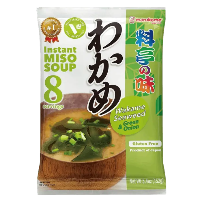 MARUKOME Miso Suppe (v) Wakame Jungzwiebel 40g