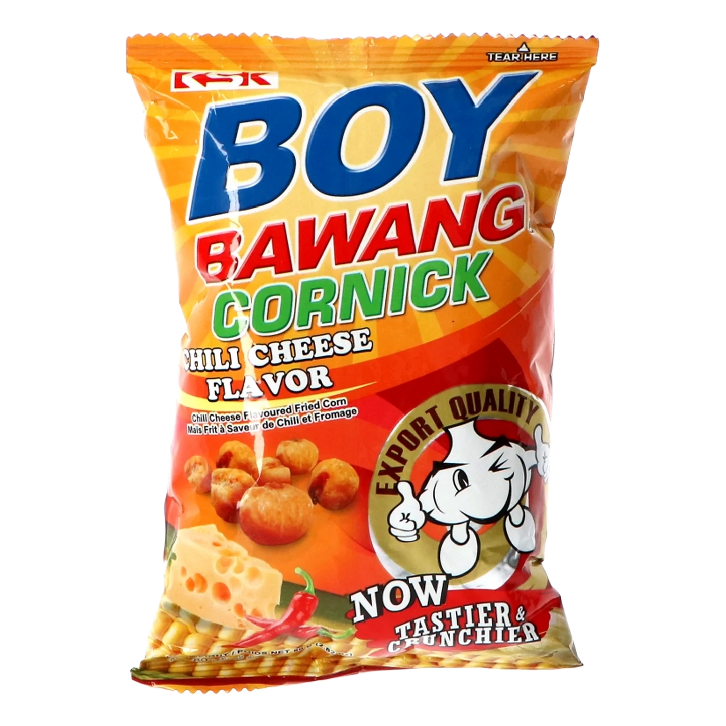 BOY BAWANG Cornick Chilli Cheese 100G