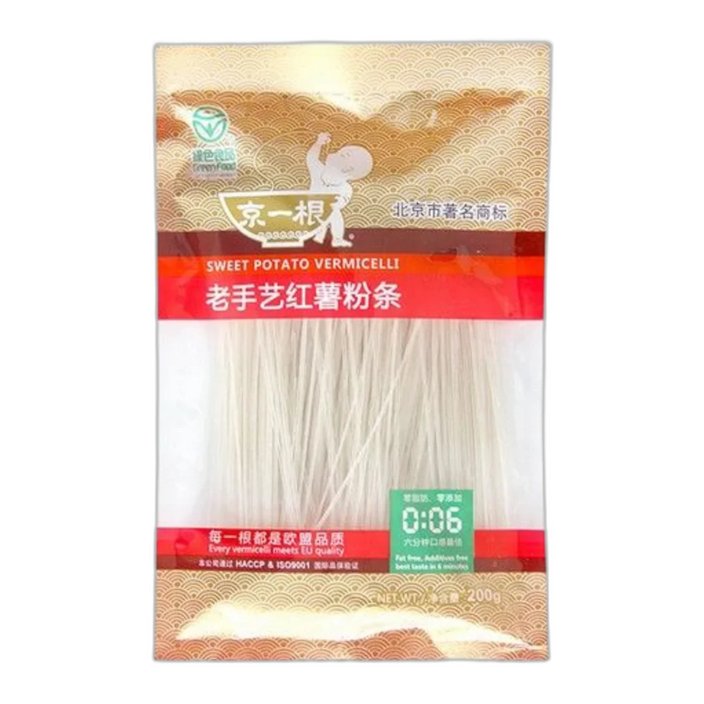 JING YI GEN Süßkartoffel- Nudel Dünn 200G