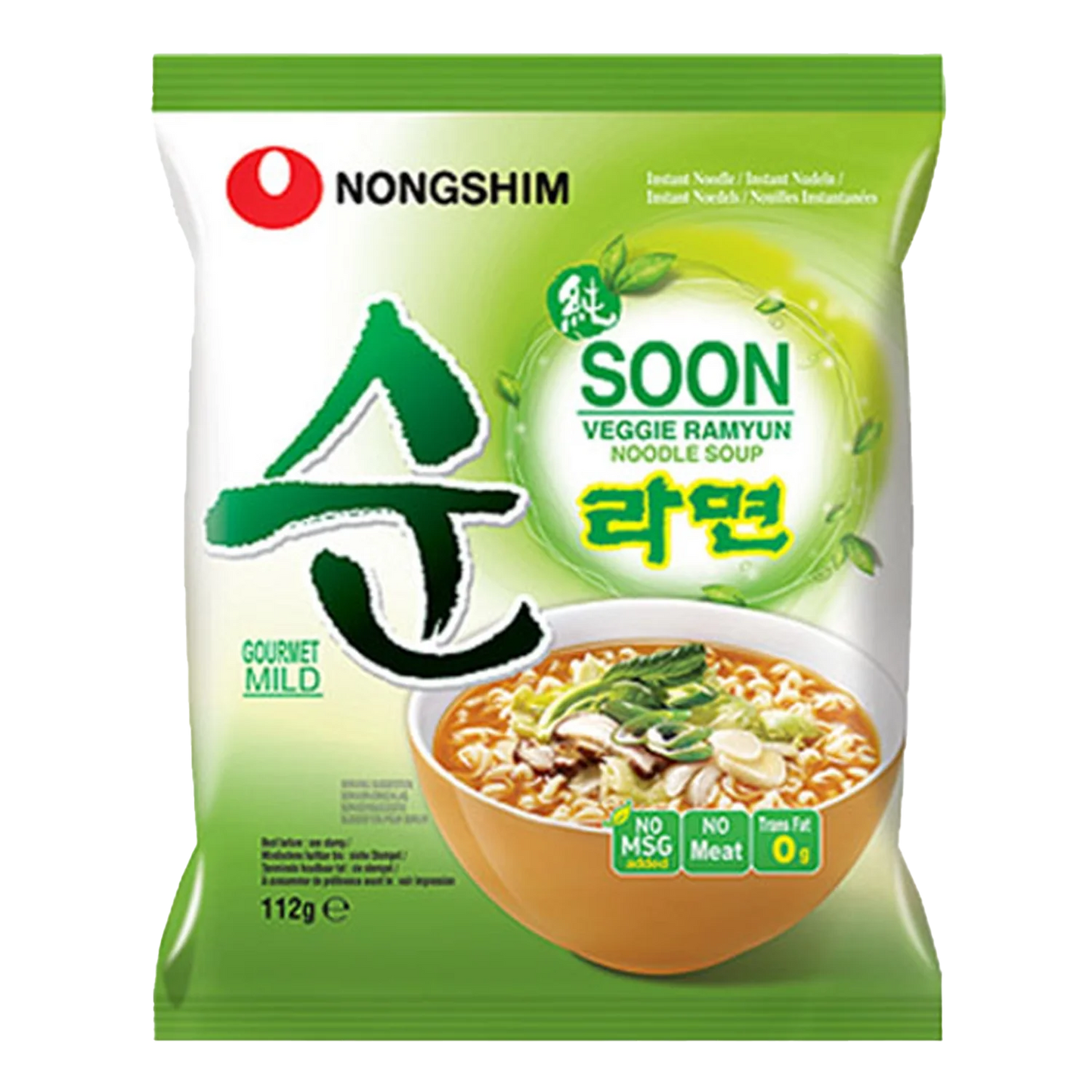 NONGSHIM Instant Nudeln Veggie Soon Ramyun 112G