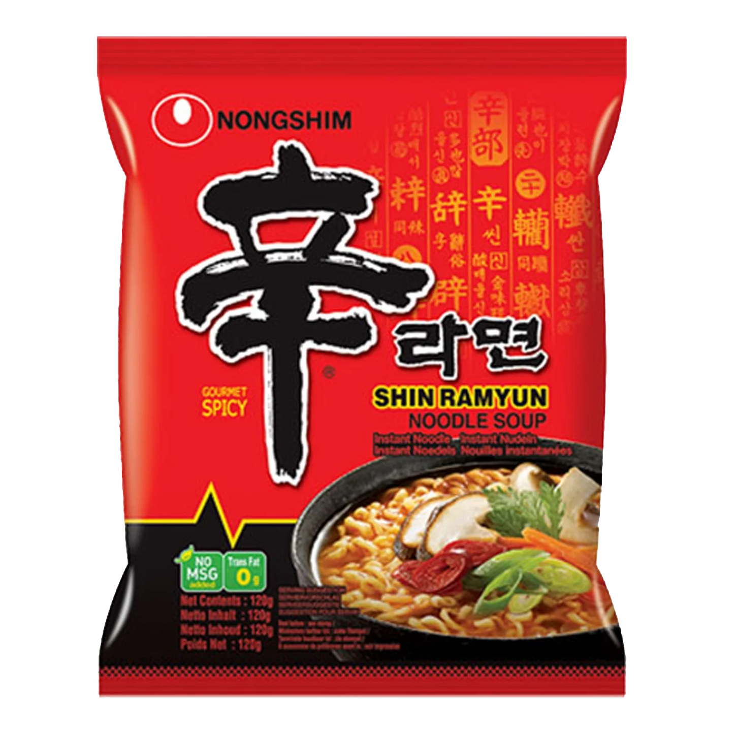 NONGSHIM Instant Nudeln Shin Ramyun 120G