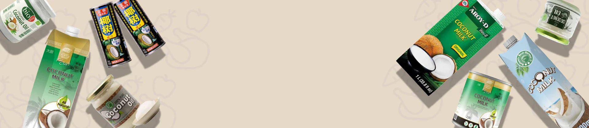 Milch- & Kokosprodukte