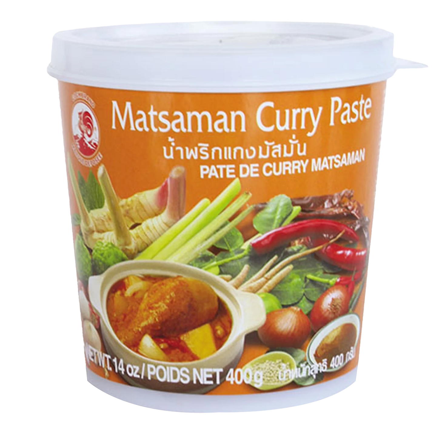 COCK BRAND Massaman Curry Paste 400G