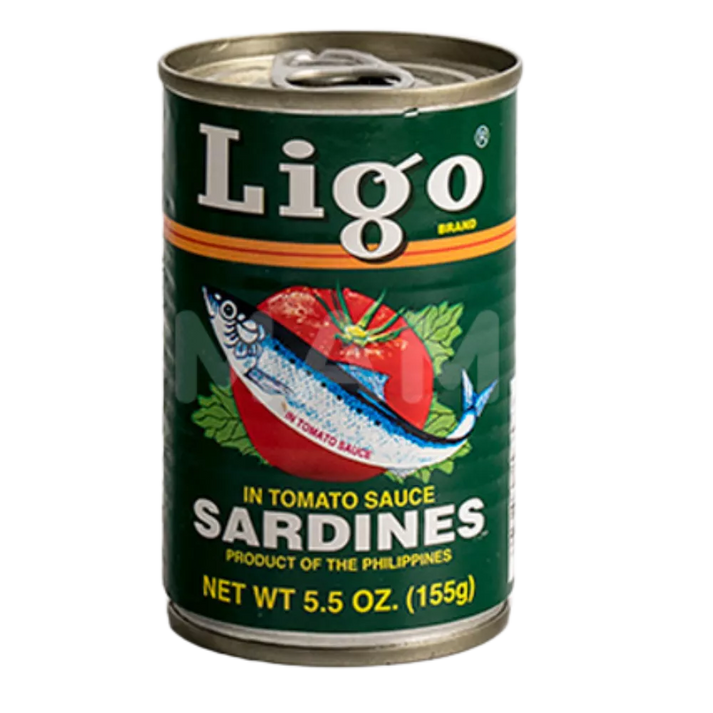 LIGO Sardinen Tom. Sauce Grün Dose 155G