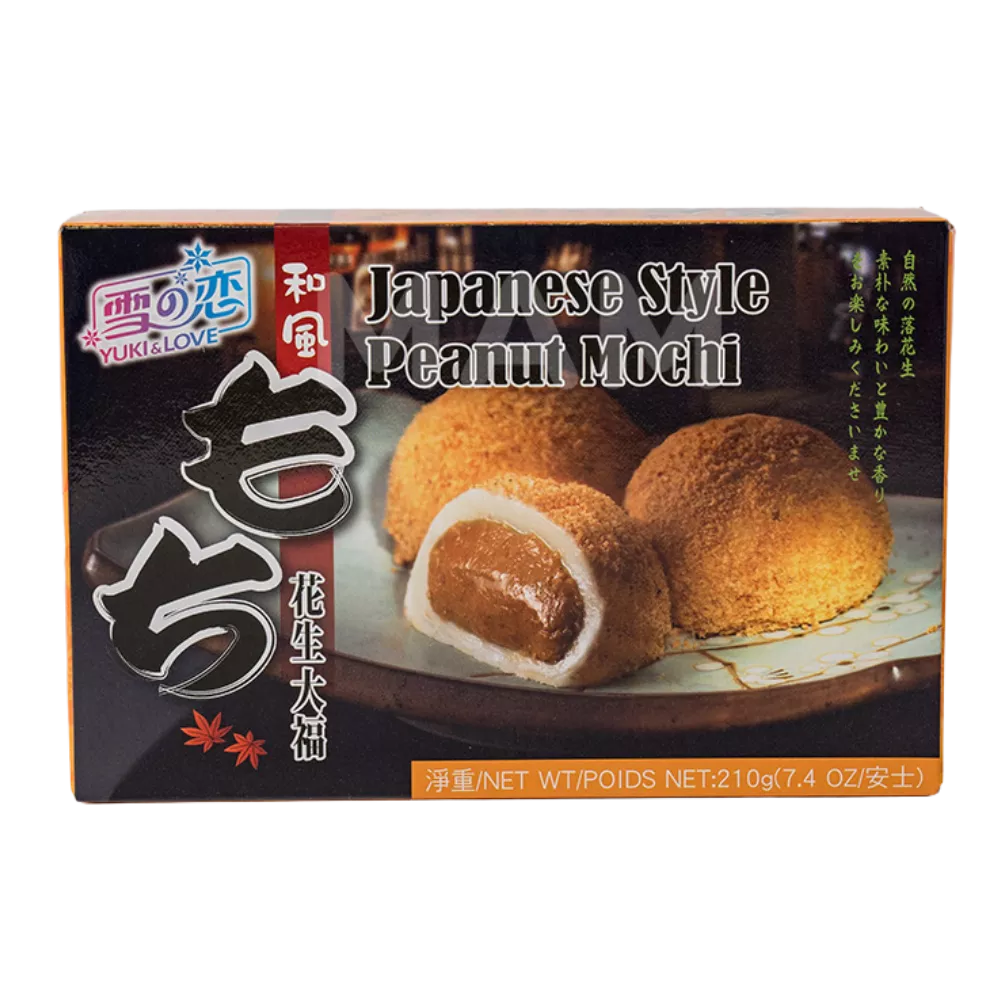 Y&L Mochi Reiskuchen Erdnuss Pk 210G