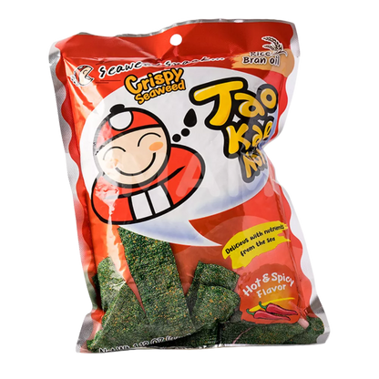TAOKAENOI Crispy Seaweed Hot & Spicy Flavor 32G