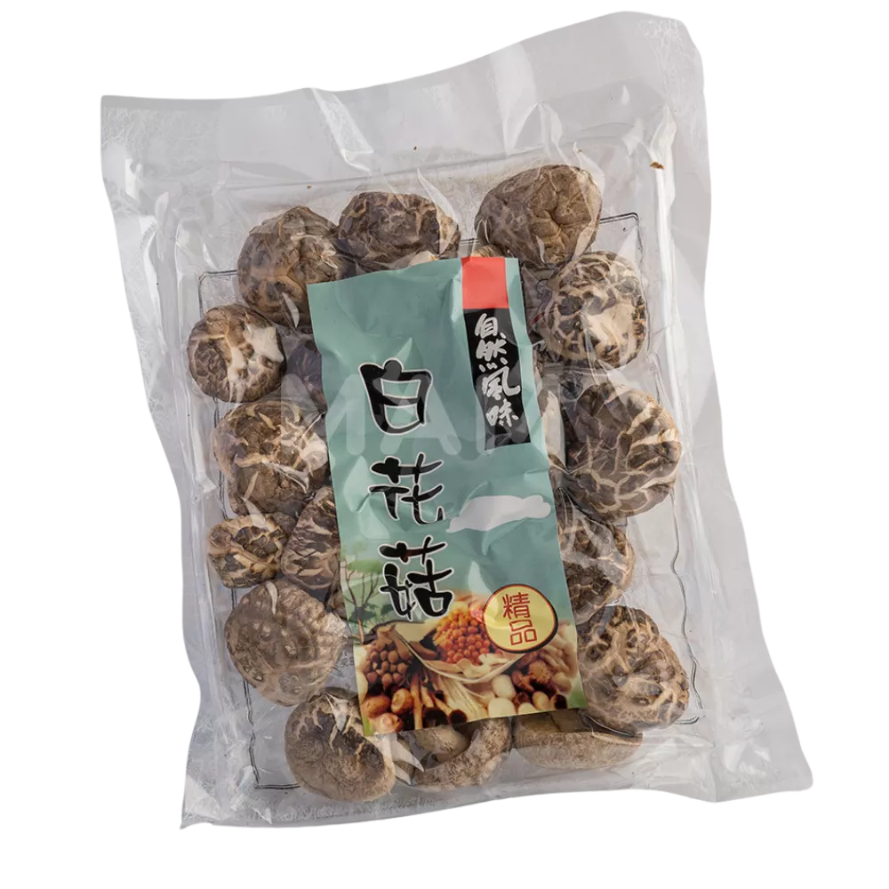 MOUNTAINS Getrocknete Shiitake ohne Stiel 100G