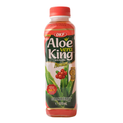 OKF Aloe Vera Getränk Cranberry 500ML