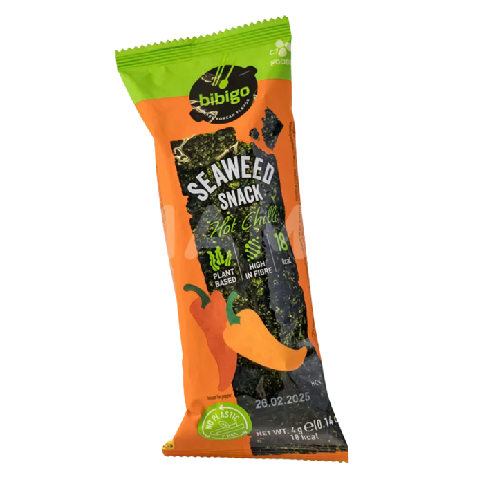 BIBIGO Seaweed Snack Hot Chilli 4G