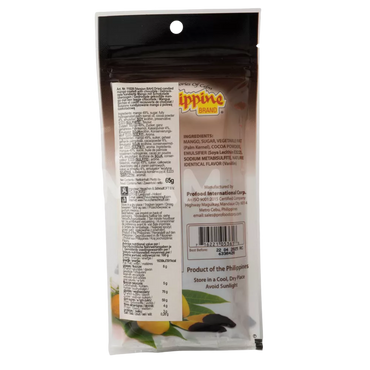 PHILIPPINE BRAND Dried Mangos Chocolate 68G