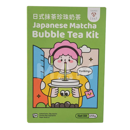 TOKIMEKI Bubble Tea Kit Matcha Flavour 255G