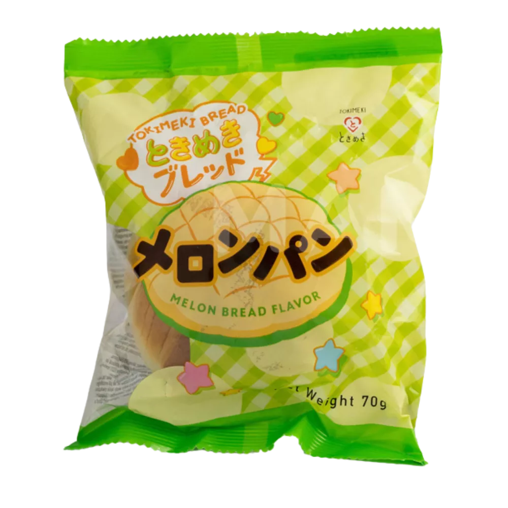 TOKIMEKI Japanese Bread Melon Bread Flavour 70G
