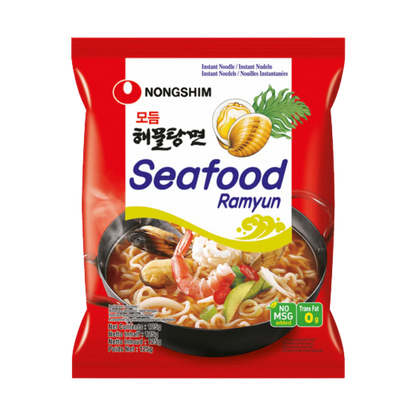 NONGSHIM Instant Nudeln Seafood Ramyun 125G