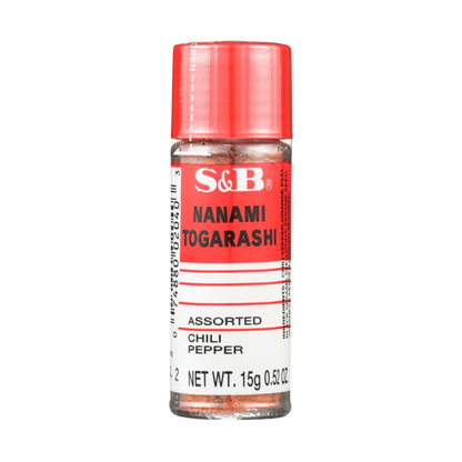 S&B Nanami Togarashi Assort.Chilli Pepper 15G
