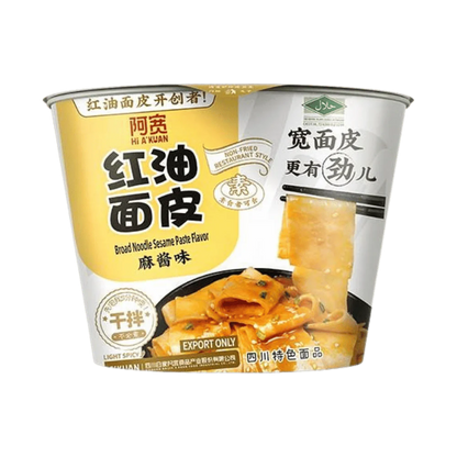 BAIJIA Broad Noodle Sesam Paste Flavour Bowl 115G