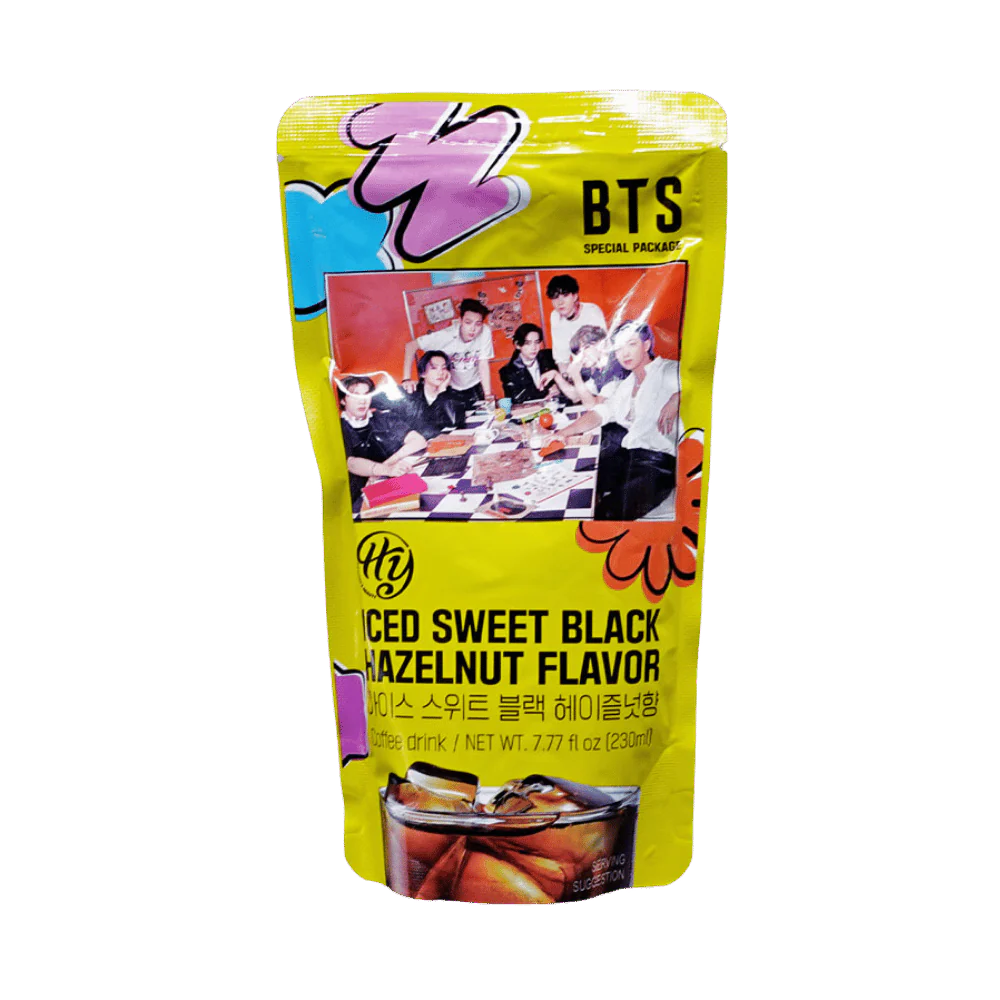 HY BTS Iced Sweet Black Hazelnut Coffee 230ML