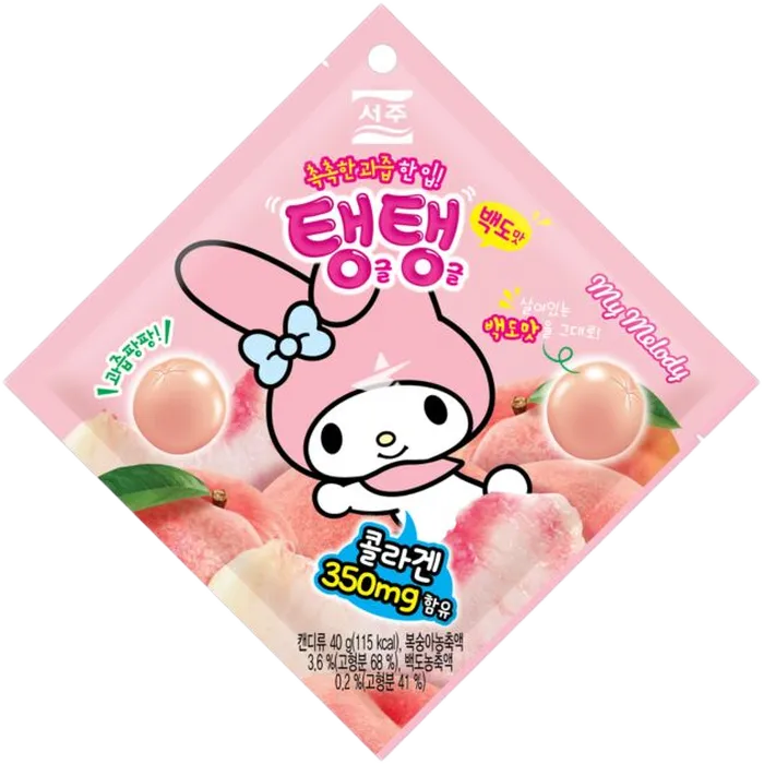 SANRIO Tang Tang Jelly Peach 40G