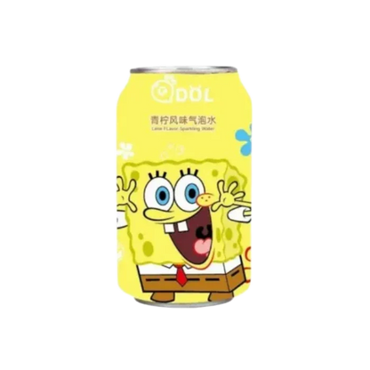 QDOL Spongebob Sparkling Drink Lime Flav. 330ML
