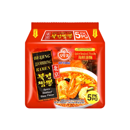 OTTOGI Beijing Jjambbong Ramen Big Bag (120Gx5)