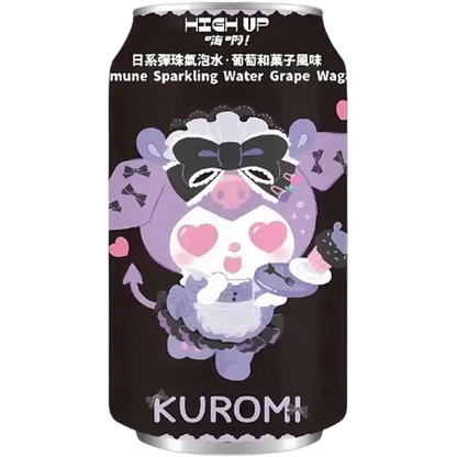 HIGH UP Ramune Kuromi Grape Spark. Water 330ML