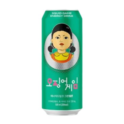 SQUID GAME Energy Drink Green Melon 500ML