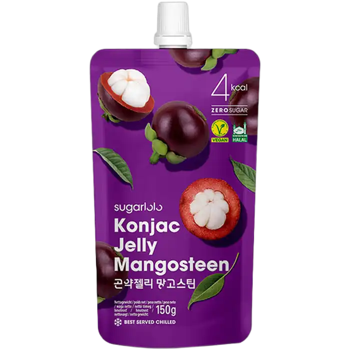 SUGARLOLO Konjak Jelly Mangosteen 150G