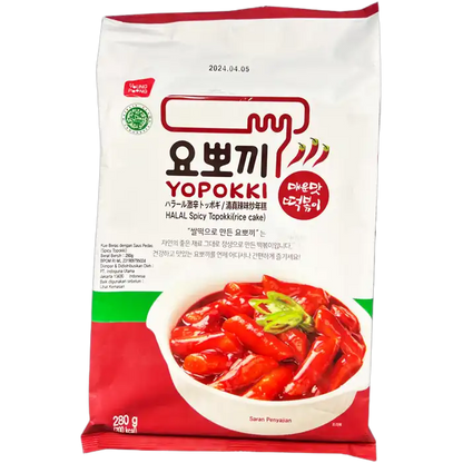 YOUNGPOONG Yopokki 240G Halal Spicy Pouch
