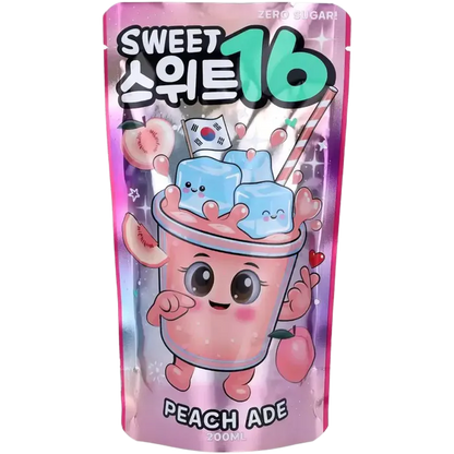 KR Sweet16 Peach Zero 200ML