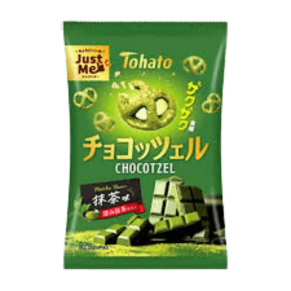 TOHATO Chocotzel Matcha Schoko Brezel 45g