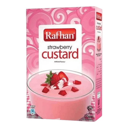 RAFHAN Custard Erdbeere 275g
