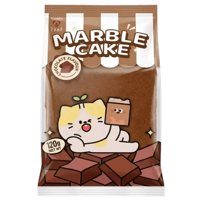 TOKIMEKI Marble Cake Chocolate Flavor 120G