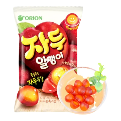 ORION Plum Jelly Gummy 67G