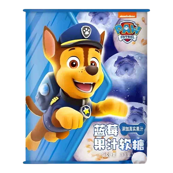 YIZHI Paw Patrol Blueberry Gummy Can 105G