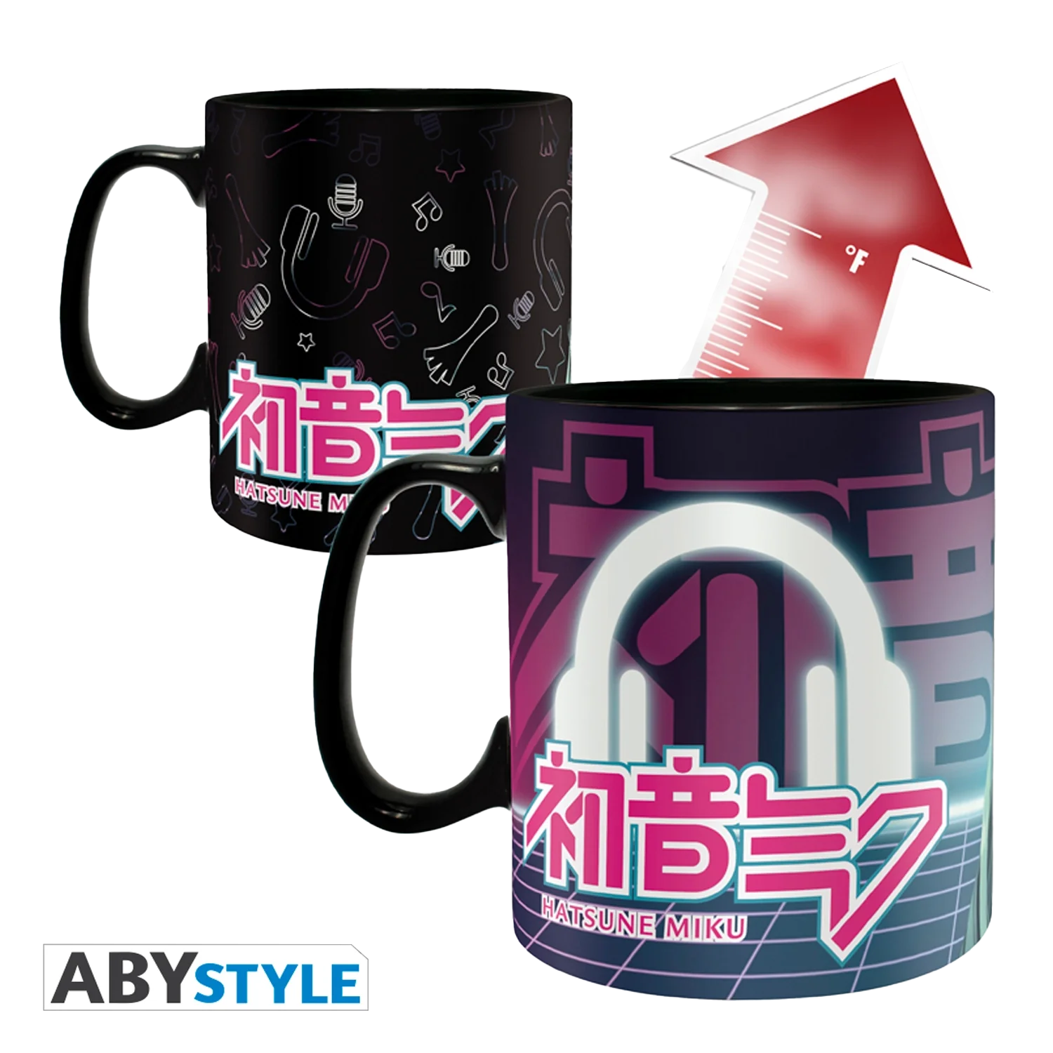 HATSUNE MIKU Mug Heat Change 460ml