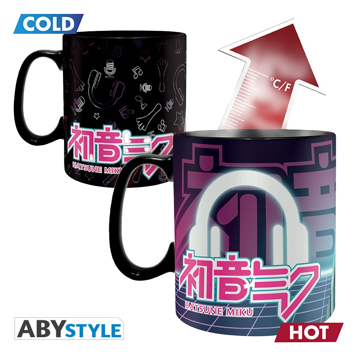HATSUNE MIKU Mug Heat Change 460ml