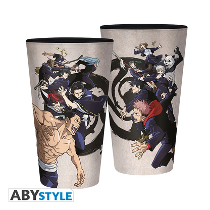 JUJUTSU KAISEN Large Glass TokyoVSKyoto 400ML