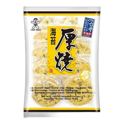 WANT WANT Seaweed Crackers 160G