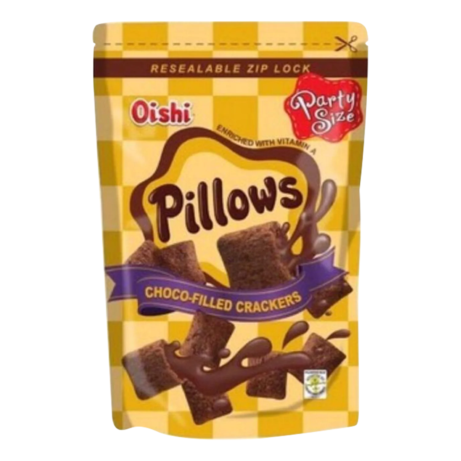 Pillows Choco-Filled Crackers 150g