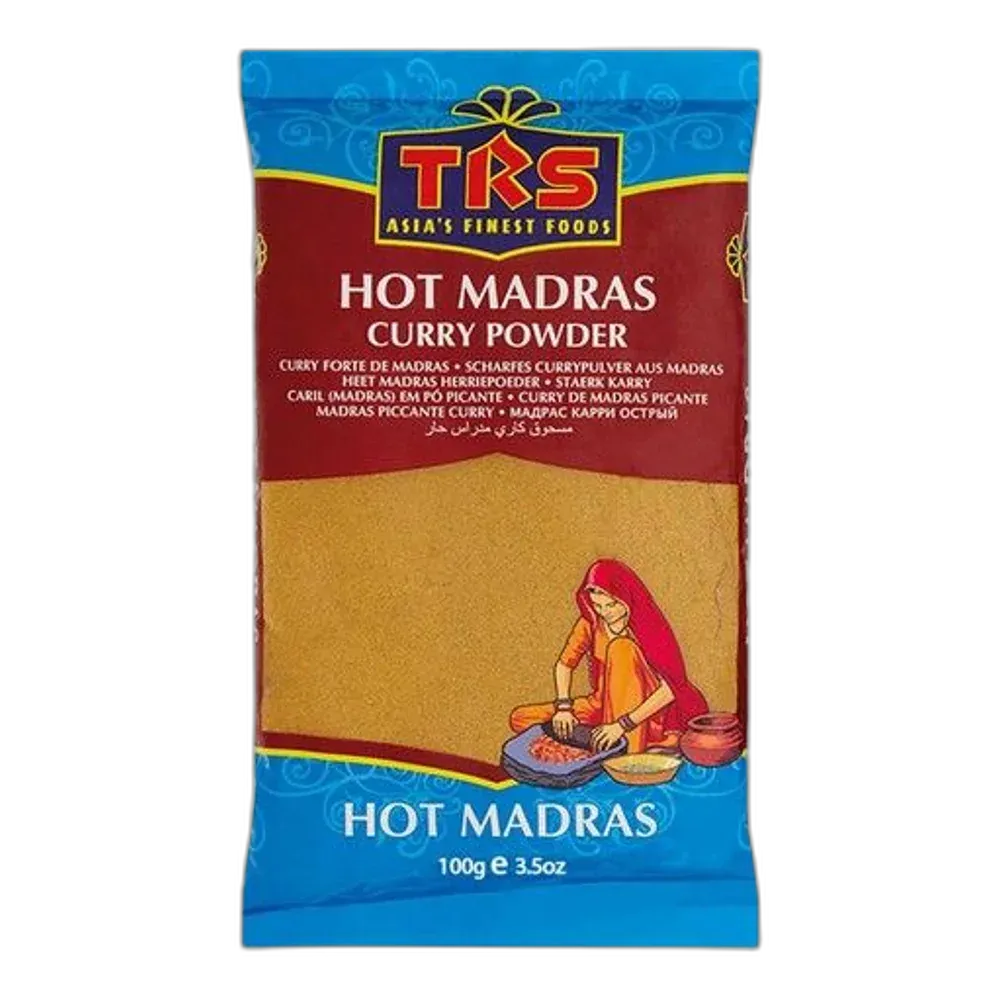 TRS Madras Curry Hot Powder 100G – Spicy and aromatic