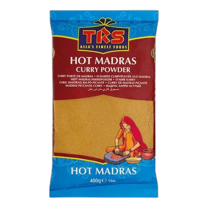 TRS Madras Curry Hot Pulver 400G
