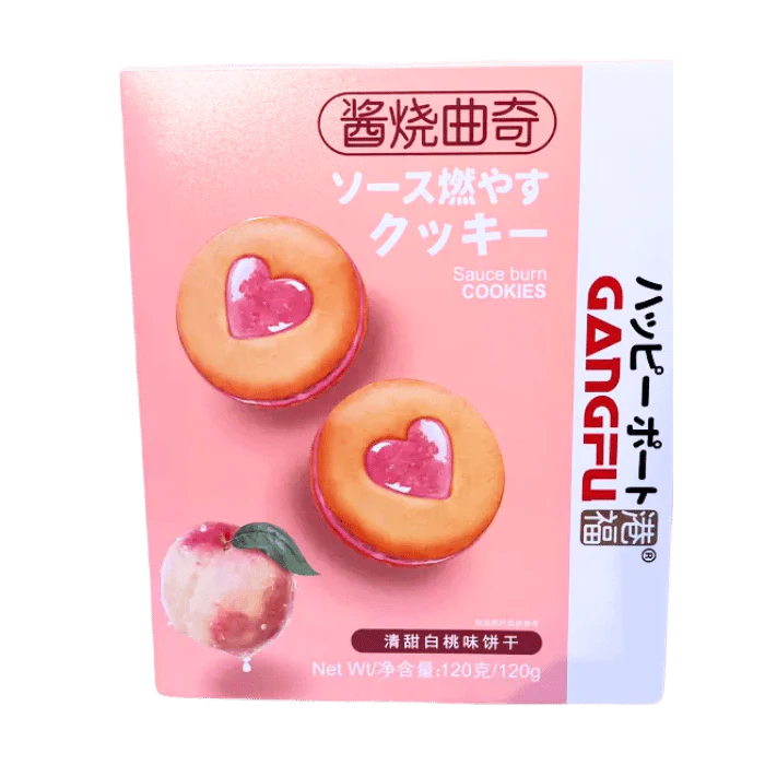 GANGFU Cookie White Peach 120G