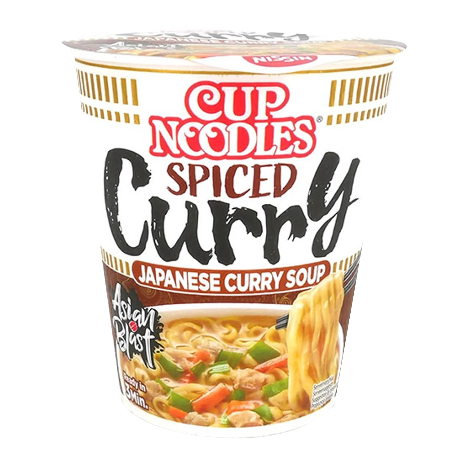 NISSIN Cup Noodle Japanese Curry  67G
