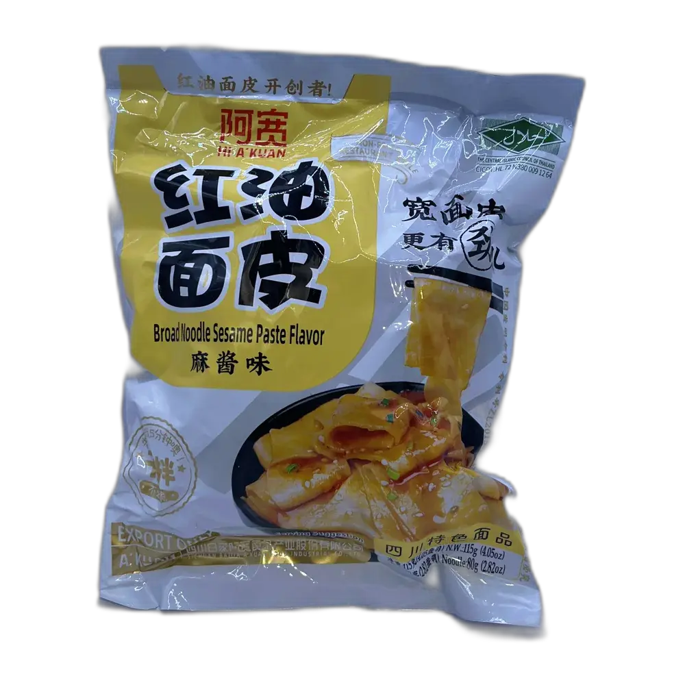 BAIJIA Broad Noodle Sesam Paste Flavour 115G