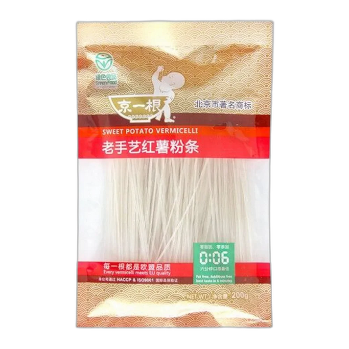 JING YI GEN Süßkartoffel- Nudel Dünn 200G
