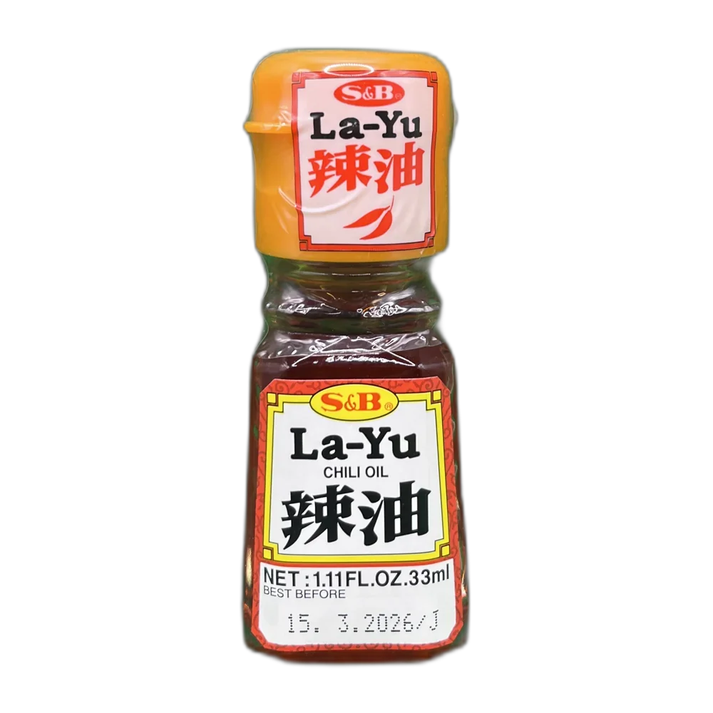 S&B La-Yu chili oil 33ml