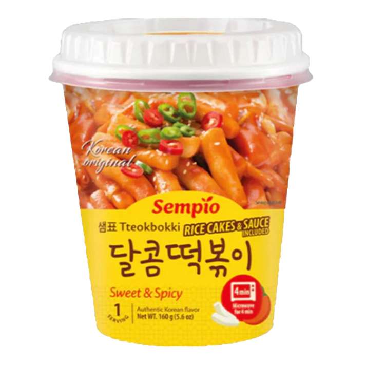 SEMPIO Tteokbokki m.Sauce Sweet&Spicy Cup 160G