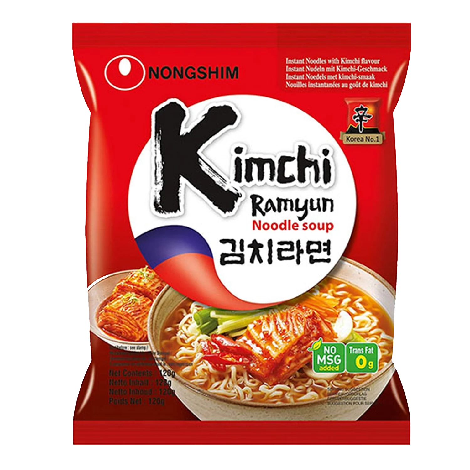 NONGSHIM Instant Nudeln Shin Kimchi Ramyun 120G